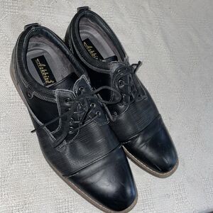 Arkbird Men’s Dress Shoes Size 11.5 M Black Leather Going Out Party Fun